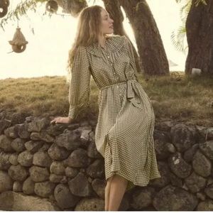 Doen Paris Dress. Olive Green.